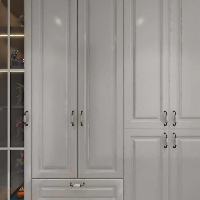 Classic Schema bianco Garrobo camera da letto