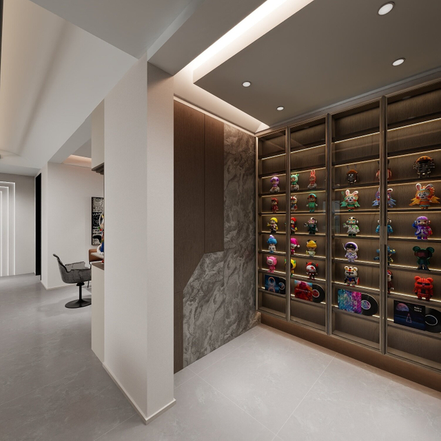 Schema scuro MEGNO MODERNO TV moderno