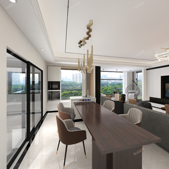 Classic grande soggiorno piatto soggiorno personalizzabile